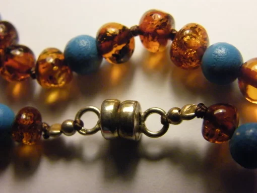 Blau-Cognac-Dunkel-Farbigekette-3 Blau-Cognac-Dunkel-Farbigekette-3