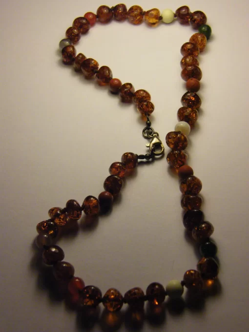 Cognac-Dunkel-Schwangerschaftskette-4 Cognac-Dunkel-Schwangerschaftskette-4