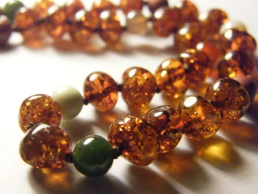 Cognac-Dunkel-Schwangerschaftskette-5 Cognac-Dunkel-Schwangerschaftskette-5