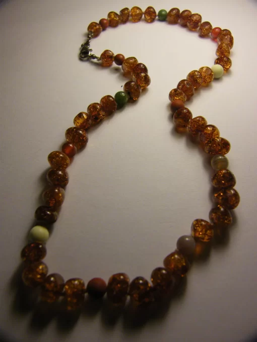 Cognac-Dunkel-Schwangerschaftskette-7 Cognac-Dunkel-Schwangerschaftskette-7